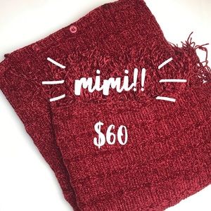 NWT Mimi Shawl.
